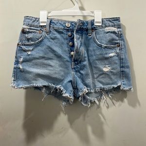 Zara jean shorts
